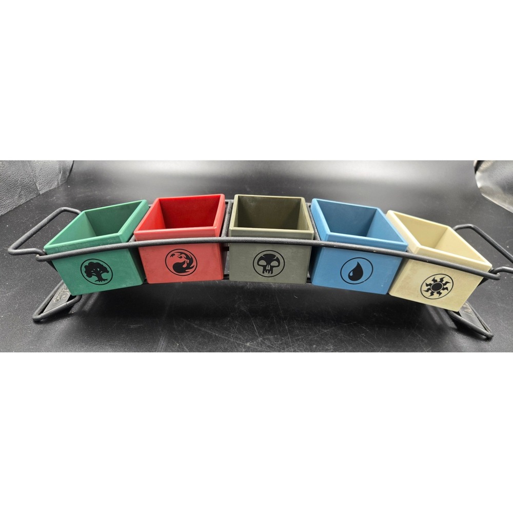 Magic the Gathering Ultra Pro Land Station Card Caddy Wire Rack with 5 Trays